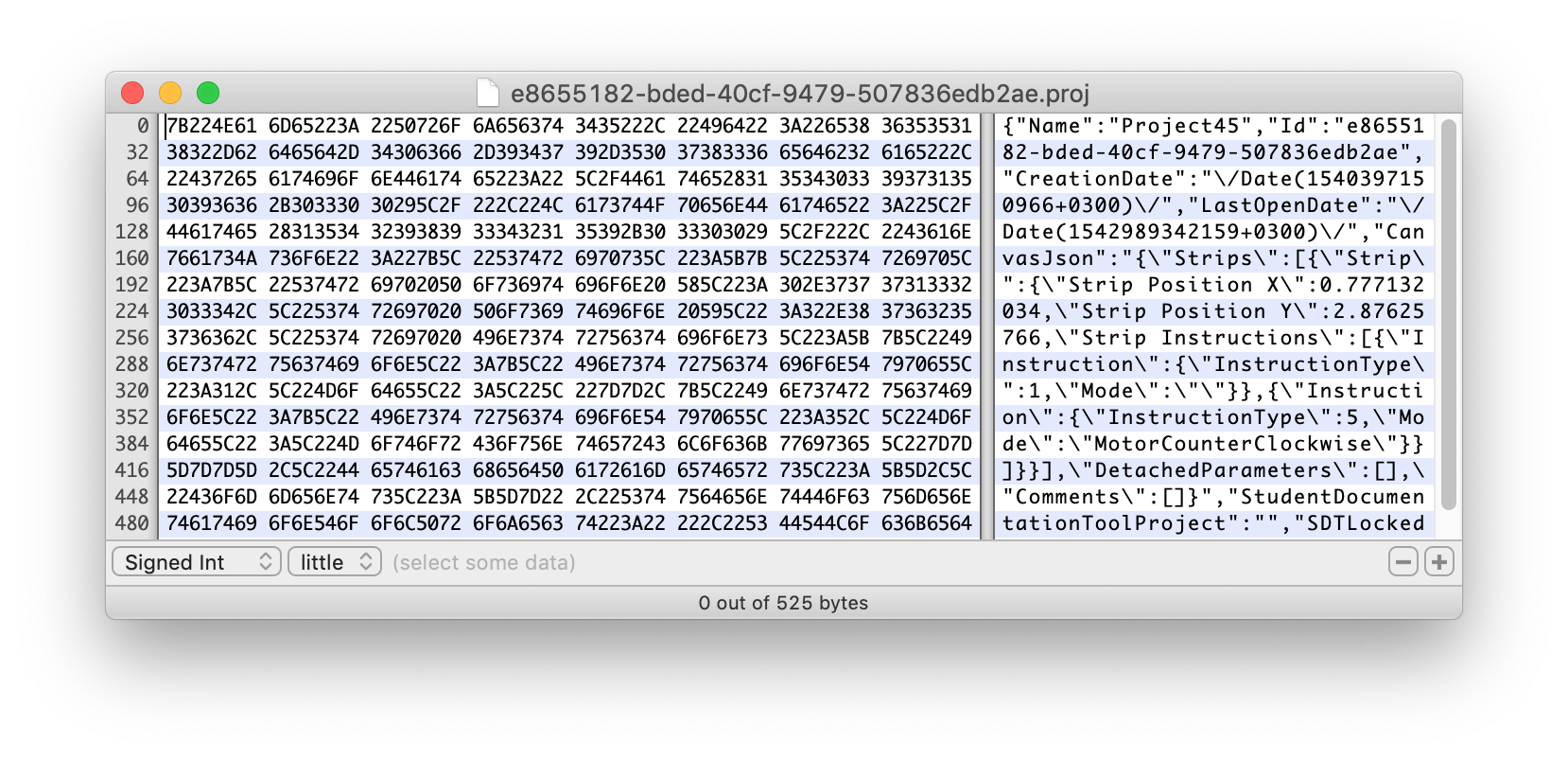 ihex format